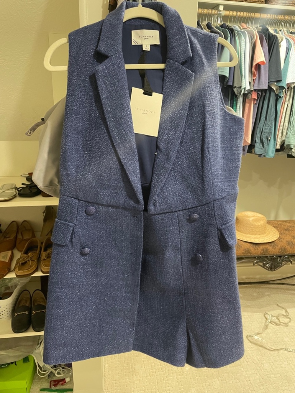 Pomander Place Tweed Romper